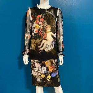 Dolce & Gannana Silk Cherub Angels Silk 2PC Set